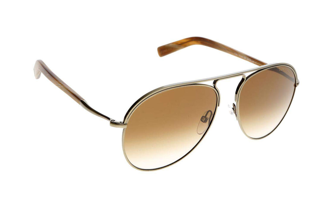 Tom Ford TF448 33F Cody - Dark Gold-Brown Gradient by Tom Ford for Women - 56-15-145 mm Sunglasses