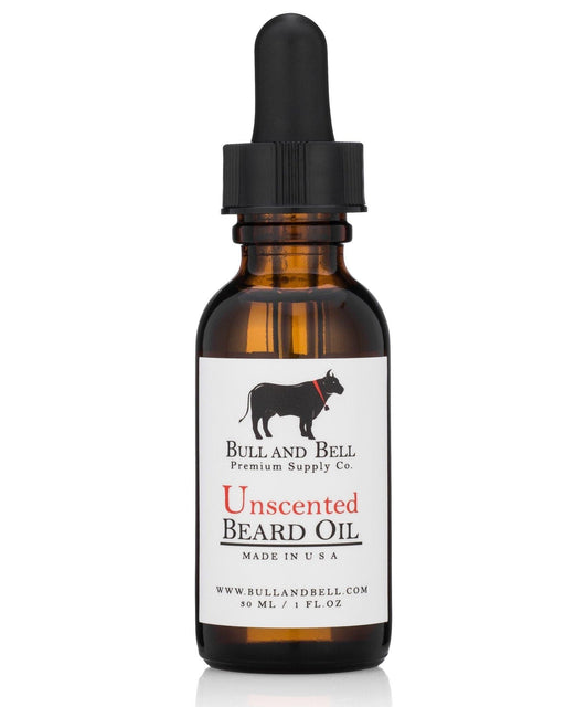 Unscented Beard Oil - by Bull and Bell Premium Supply Co. - BarberSets