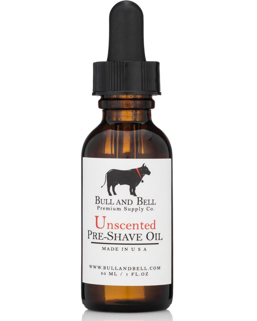 Unscented Pre-Shave Oil - by Bull and Bell Premium Supply Co. - BarberSets