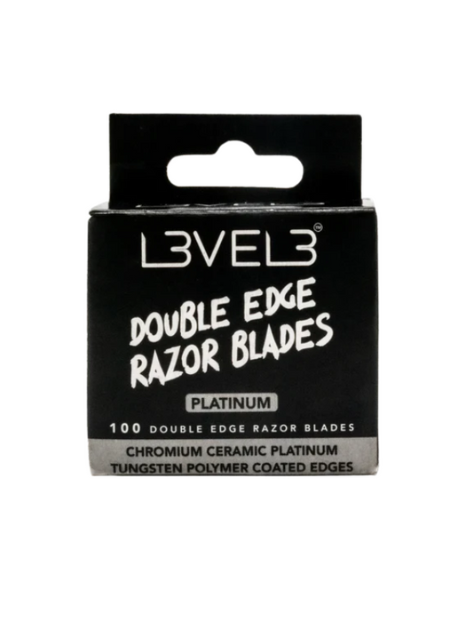 LV3 Double Edge Razor Blades - 100ct