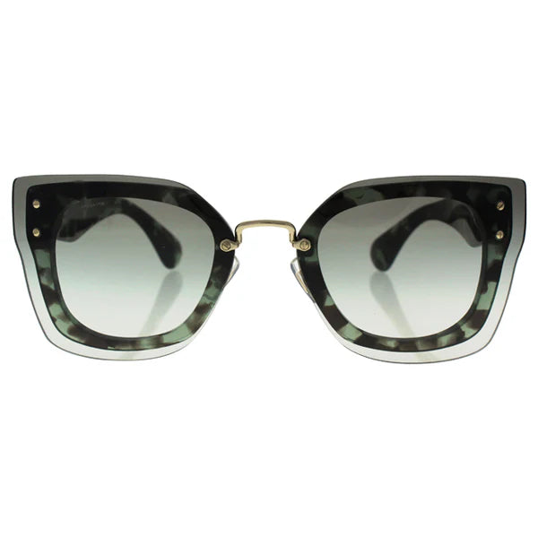 Miu Miu MU 04R UAG-0AG-0A7 - Green Havana-Grey by Miu Miu for Women - 67-16-140 mm Sunglasses