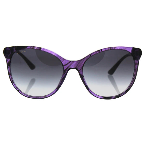 Bvlgari BV8175B 5405-8G - Striped Violet-Grey Gradient by Bvlgari for Women - 55-18-140 mm Sunglasses