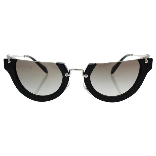 Miu Miu MU 11Q 1AB-0A7 - Black-Grey by Miu Miu for Women - 52-26-140 mm Sunglasses