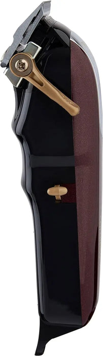 Wahl Professional Magic Clip Cordless Clipper - High-Performance Burgundy Edition for Precision Fades and Haircuts