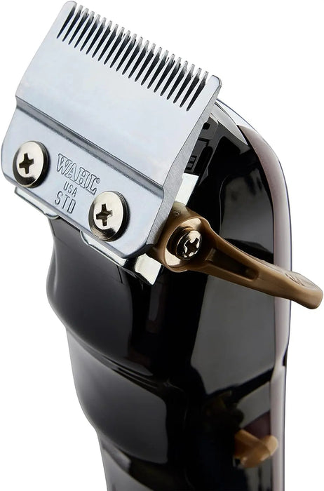 Wahl Professional Magic Clip Cordless Clipper - High-Performance Burgundy Edition for Precision Fades and Haircuts