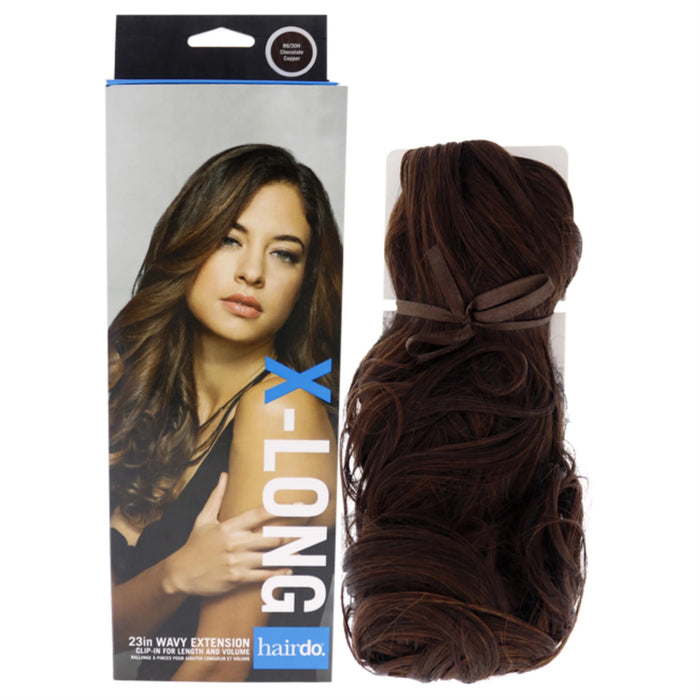 Straight Extension Kit - R6 30H Chocolate Copper by Hairdo for Women - 8 x 16 Inch Hair Extension