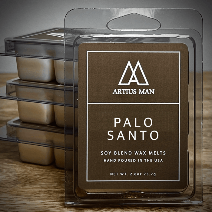 La cera de mezcla de soja se derrite - Palo Santo 