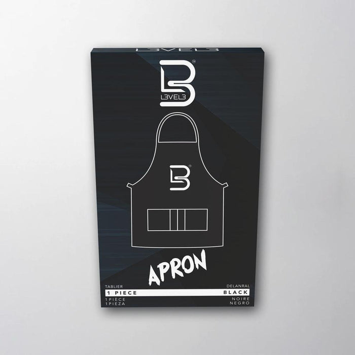 Level3 LV3 - BLACK APRON - BarberSets