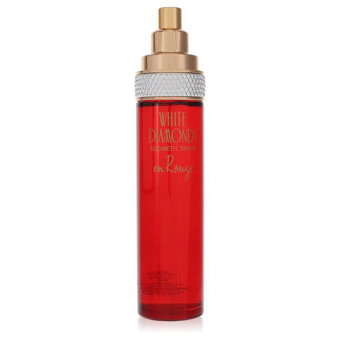 White Diamonds En Rouge de Elizabeth Taylor para mujeres - EDT en aerosol de 3,3 oz (probador)