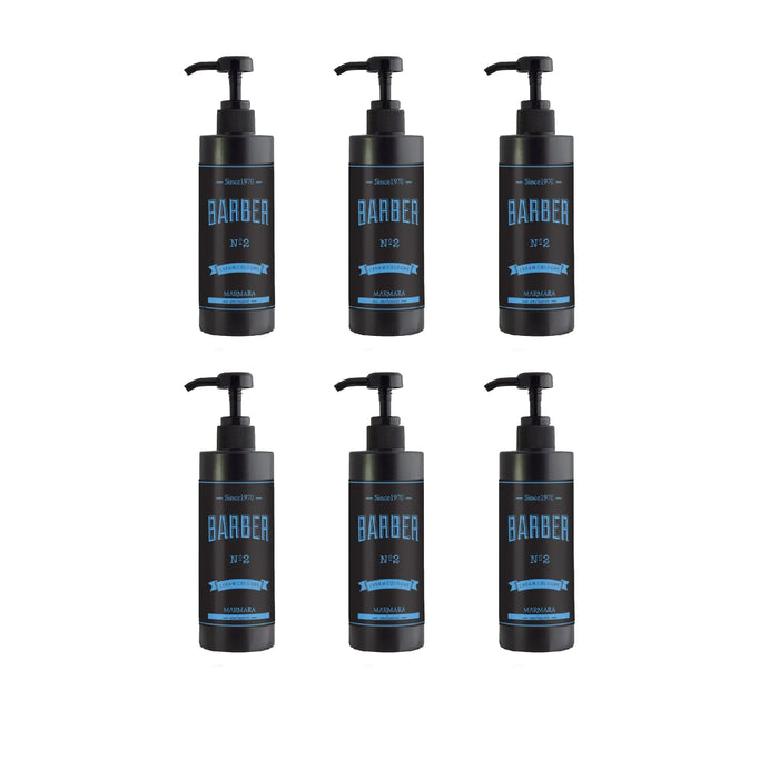 Marmara Barber Cream Cologne No.2, 13.5 oz Multipack