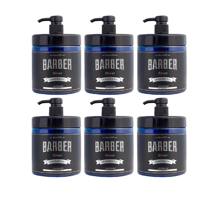 Marmara Barber Silver Shave Gel 33.8 oz Multipack