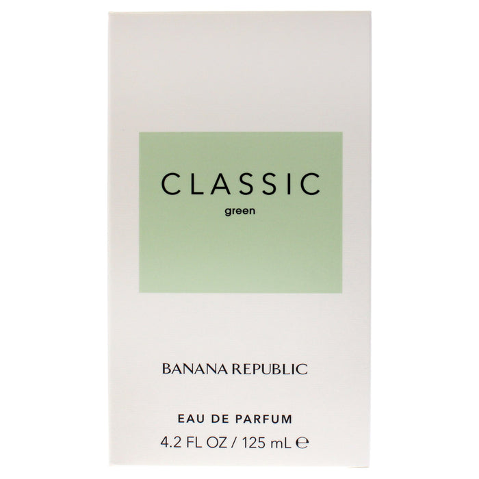 Classic Green de Banana Republic pour unisexe - Spray EDP 4,2 oz 