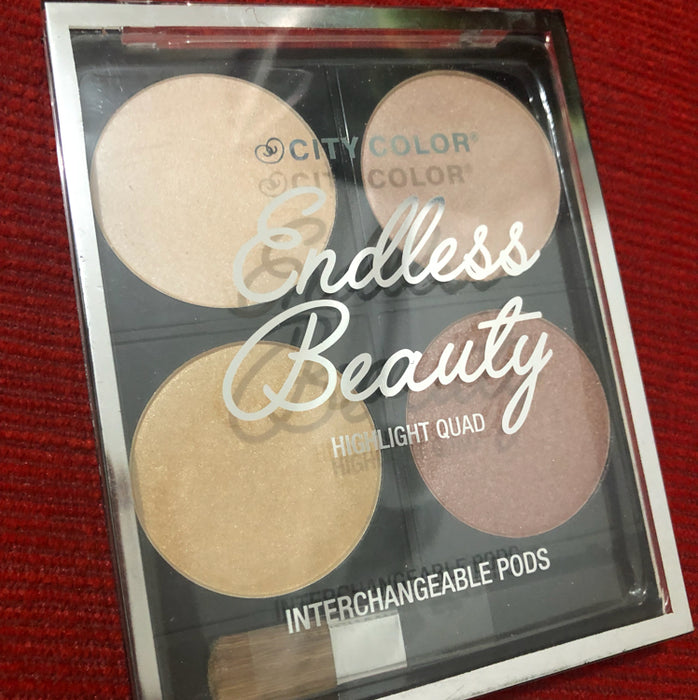 CITY COLOR Endless Beauty Highlight Quads