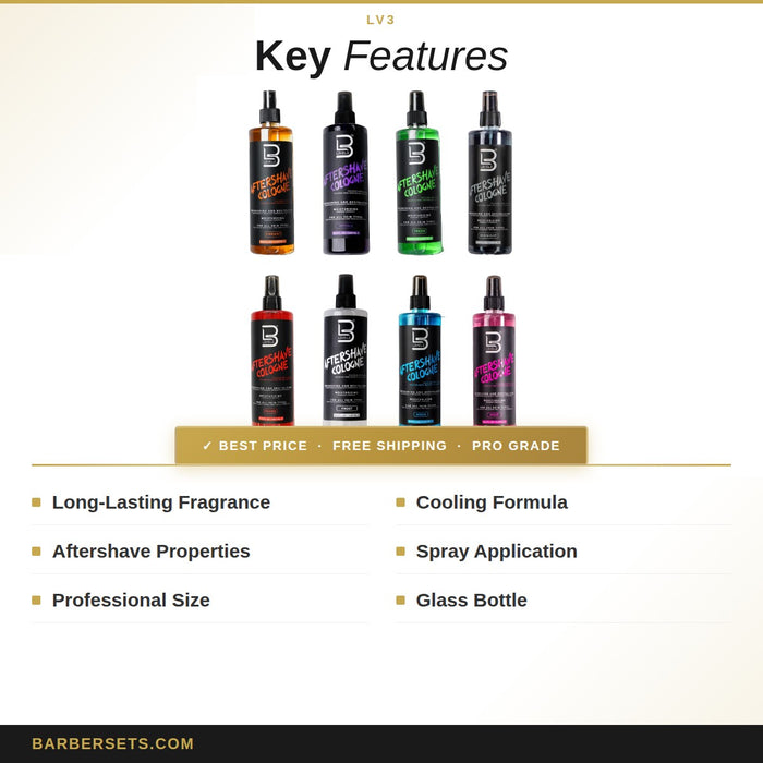 LV3 LEVEL3 AFTERSHAVE COLOGNE ROYALE 400ML