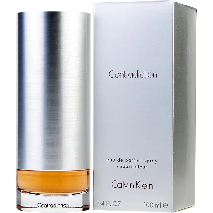 Contradiction de Calvin Klein pour femme - Spray EDP 3,4 oz (sans boîte)