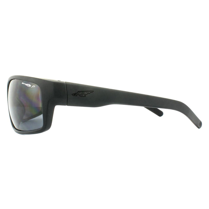 Arnette AN 4202 447-81 Fastball - Fuzzy Noir-Gris Polarisé par Arnette pour Unisexe - 62-16-135 mm Lunettes de soleil