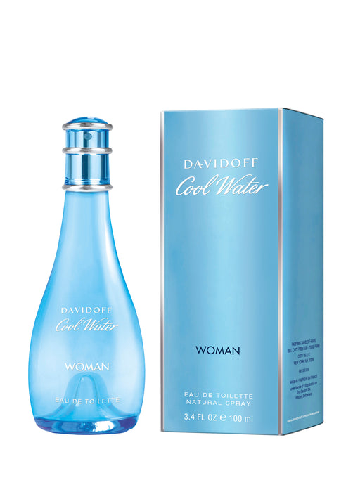 Cool Water de Davidoff para mujeres - Spray EDT de 3,4 oz