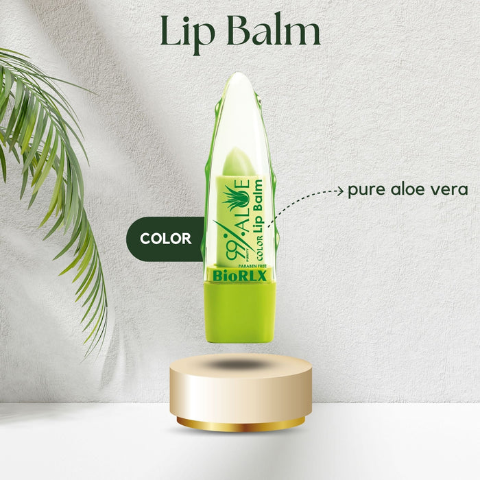 BioRLX 99% Purity Aloe Vera Color Up Lip Balm