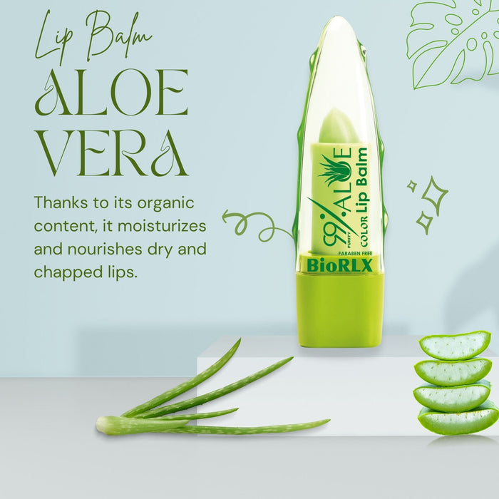 BioRLX 99% Purity Aloe Vera Color Up Lip Balm