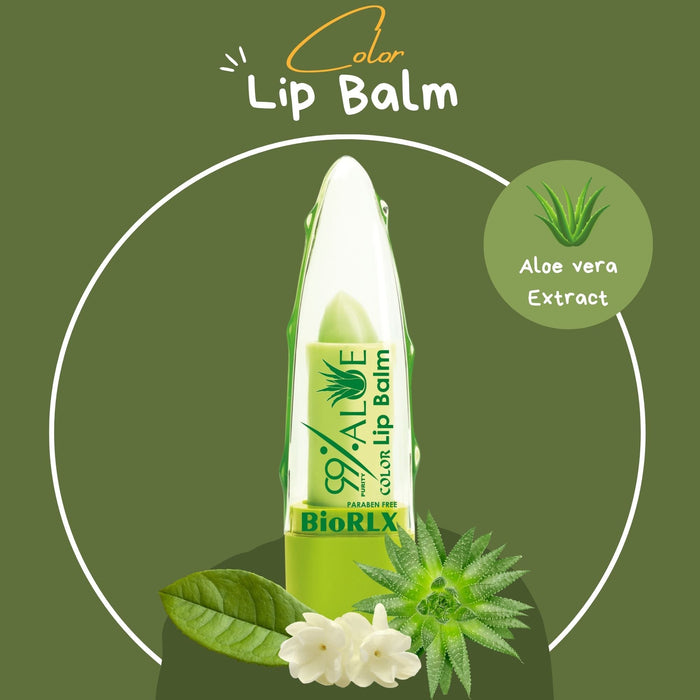 BioRLX 99% Purity Aloe Vera Color Up Lip Balm