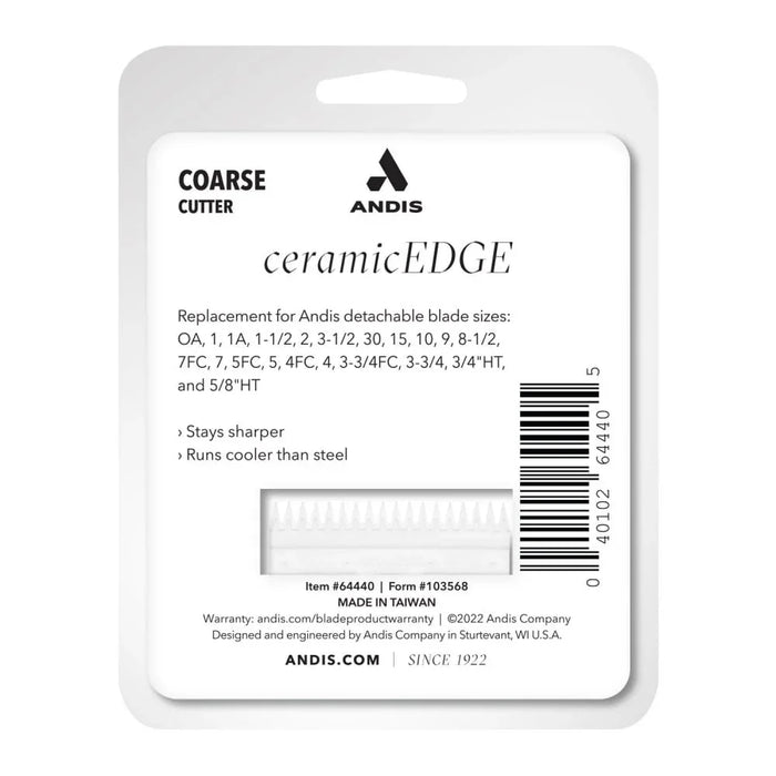 Andis CeramicEdge Detachable Blade - Coarse Cutter