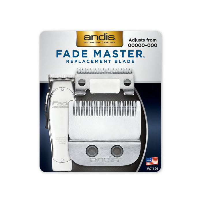 Andis 01591 Fade Master Lame de rechange en acier au carbone