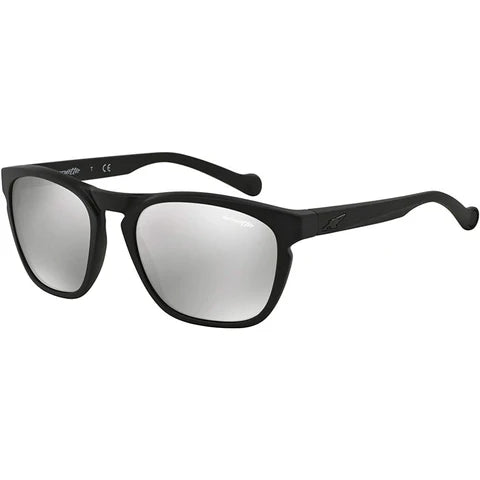 Arnette AN 4203 01-6G Groove - Noir Mat-Argent par Arnette pour Homme - Lunettes de soleil 55-20-135 mm