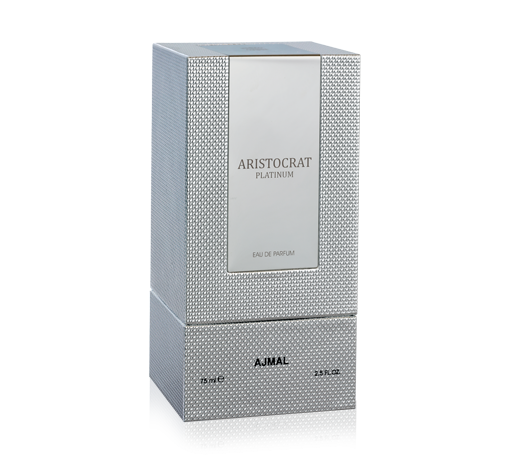 Aristocrat Platinum de Ajmal para hombres - Spray EDP de 2.5 oz