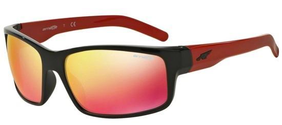 Arnette AN 4202 2367-6Q Fastball - Noir-Rouge par Arnette pour Homme - 62-16-135 mm Lunettes de soleil