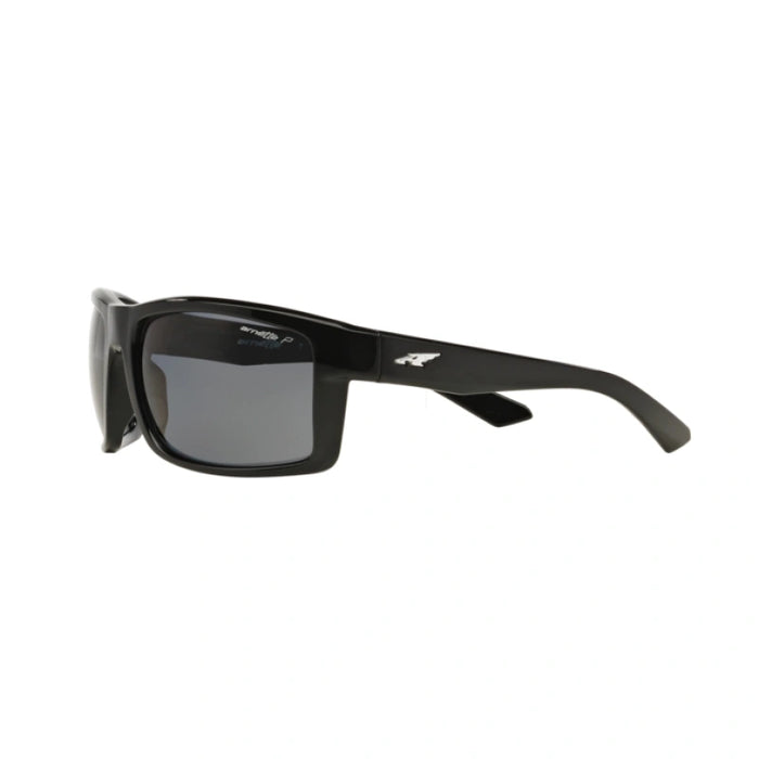 Arnette AN 4216 41-81 Corner Man - Noir Brillant-Gris Polarisé par Arnette pour Homme - 61-18-120 mm Lunettes de soleil