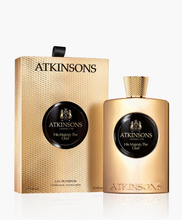 His Majesty The Oud d'Atkinsons pour hommes - Spray EDP de 3,3 oz