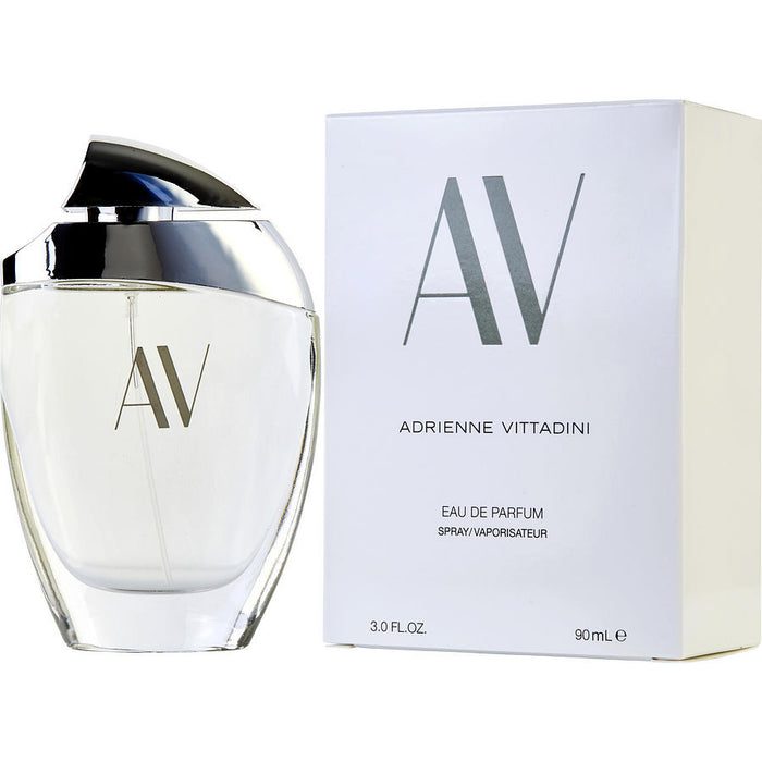 AV par Adrienne Vittadini pour femme - Coffret 3 pièces Spray EDP 3 oz, lotion pour le corps 3,3 oz, gel douche 3,3 oz