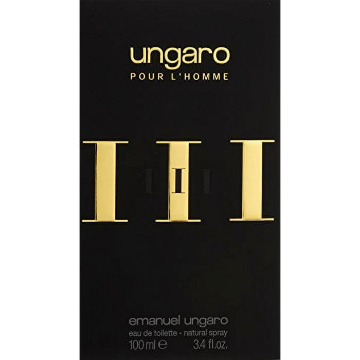 Ungaro III de Emanuel Ungaro para hombres - EDT en aerosol de 3.4 oz (probador)