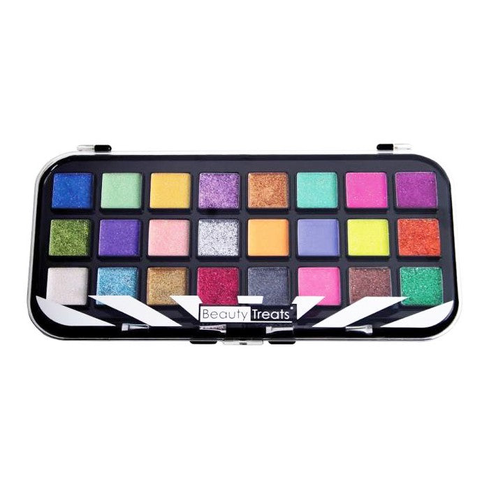 BEAUTY TREATS 24 Sparkle Palette (Brillo a base de crema) Display Set 12 piezas 