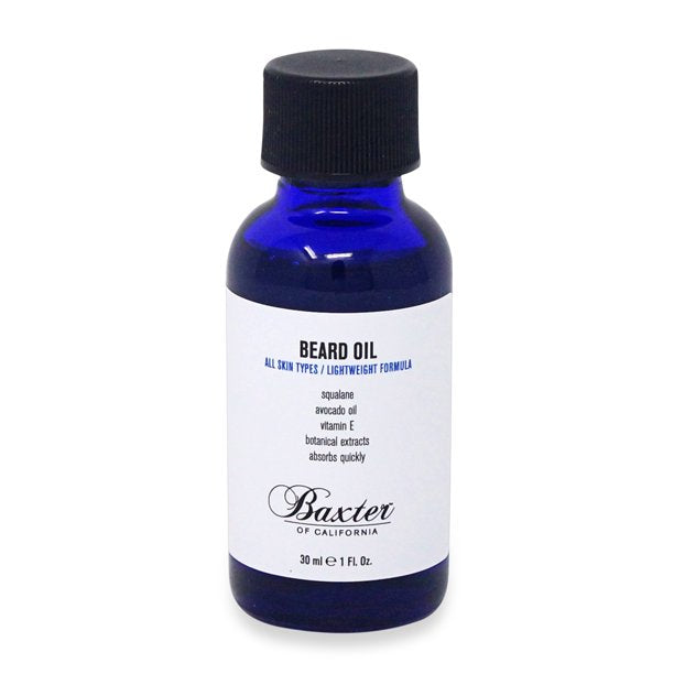 Aceite para barba de Baxter Of California para hombres - 1 oz de aceite