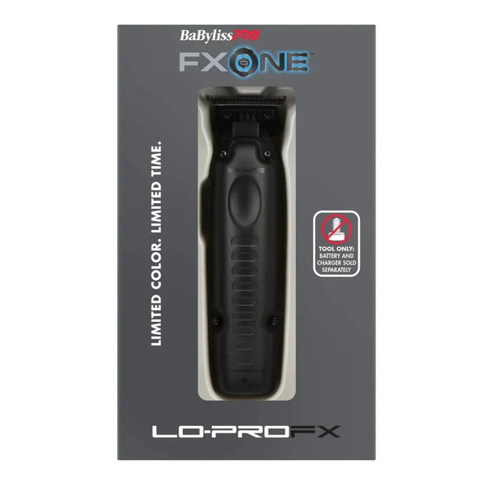 BaBylissPRO FXONE LO-PROFX Matte Black Trimmer (With Charging Base)