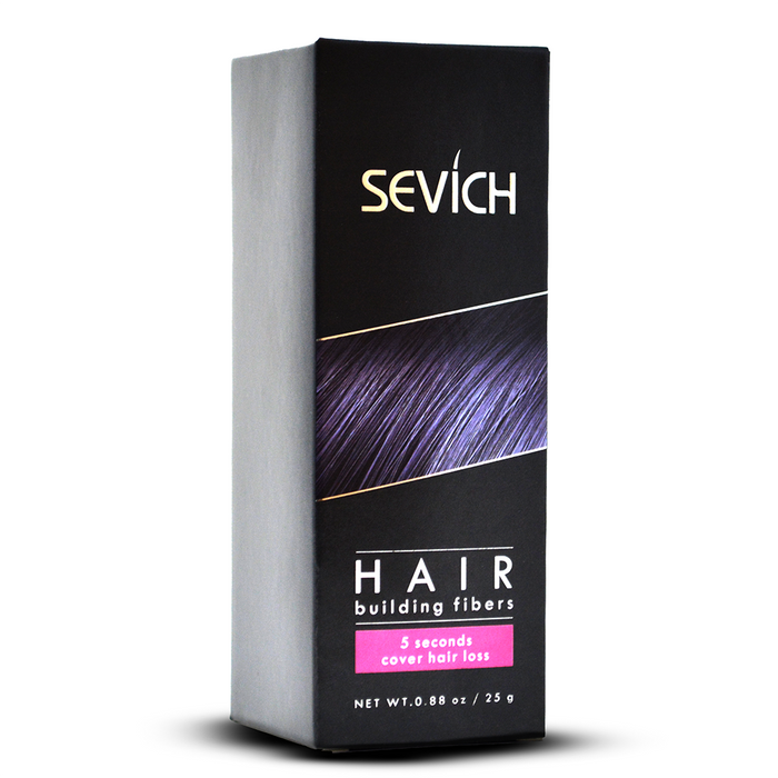 Sevich Solución para la caída del cabello en polvo de fibra capilar de queratina natural 25 g