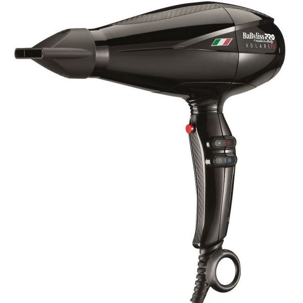 BaBylissPRO Nano Titanium Volare V1 Sèche-linge pleine grandeur Moteur conçu par Ferrari Rouge OU Noir 