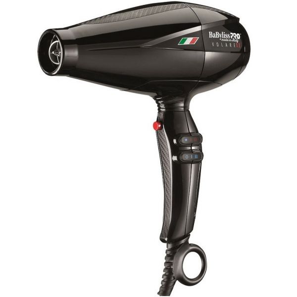 BaBylissPRO Nano Titanium Volare V1 Full-Size Dryer Ferrari-Designed Engine Red OR Black