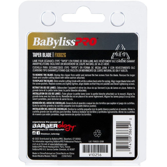 BaBylissPRO FX802G Replacement Blade for FX870G(GoldFX), FX870RG(RoseFX), FXF880