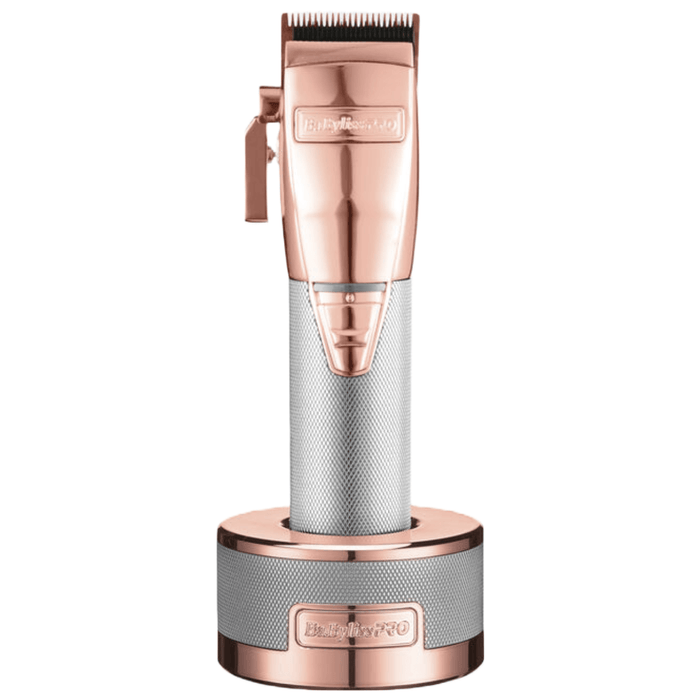 BaBylissPRO Barberology ROSEFX Clipper # FX870RG ou tondeuse de contour # FX787RG et support de charge Combo