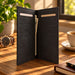 BarberSets Leather Long Bifold Card Holder Wallet - Black, X-Large (Model 102XL)