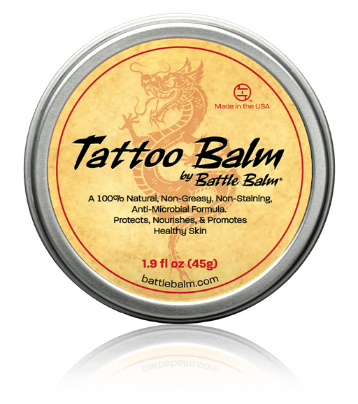 Battle Balm® Tattoo Balm - Tattoo Healing, Moisturizer, & Skin Repair Cream - BarberSets