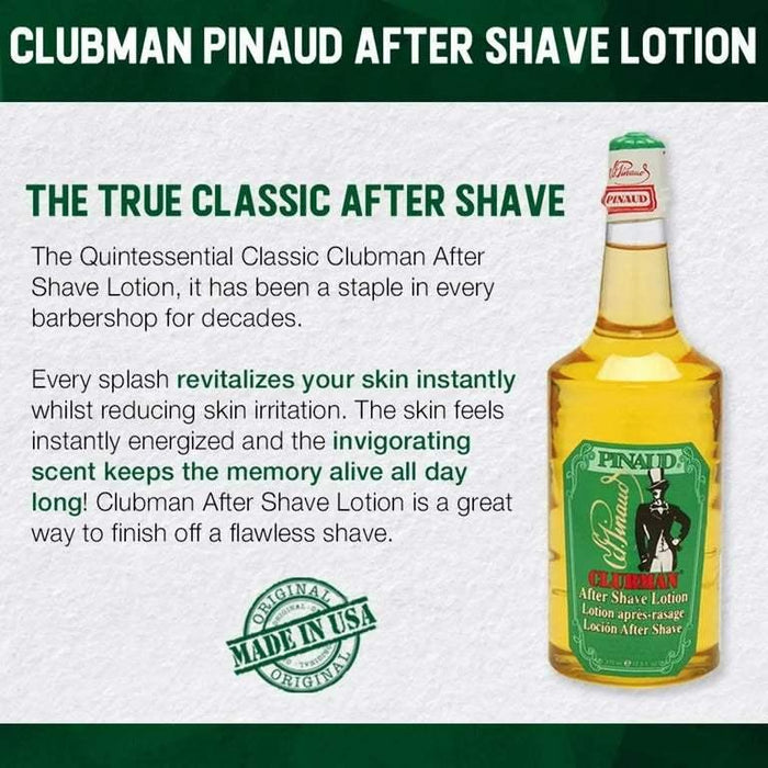 CLUBMAN After Shave Lotion, 12.5 oz