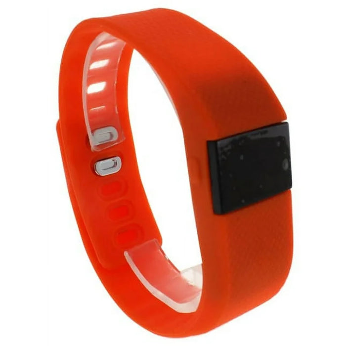 EK-H2 Health Sports Orange Silicone Bracelet by Eclock for Unisex - 1 Pc Bracelet