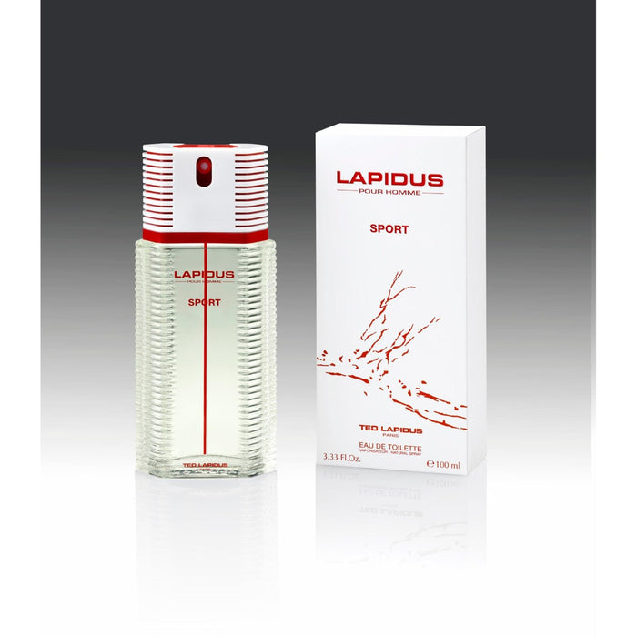 Lapidus Pour Homme Sport by Ted Lapidus for Men - 3.33 oz EDT Spray (Tester)