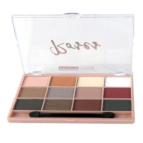 BEAUTY TREATS Roses Eyeshadow Palette Display Case Set 12 Pieces