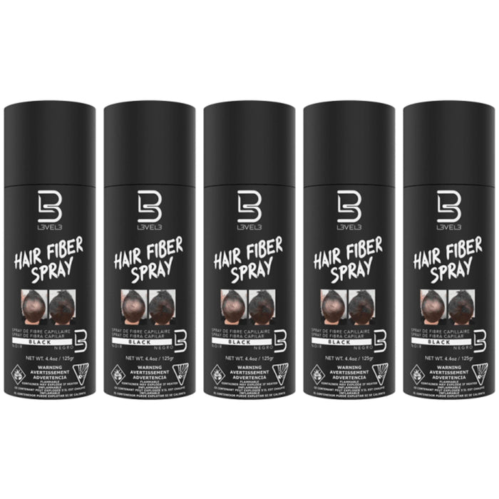 Level3 Lv3 -black Hair Fiber Spray - BarberSets