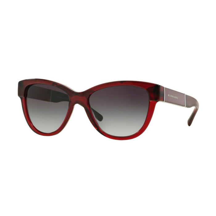 Burberry BE 4206 3591-8G - Top Red Horn On Bordeaux-Grey Gradient by Burberry - 55-17-140 mm Sunglasses