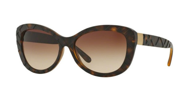 Burberry BE 4217 3578-13 - Matte Dark Havana-Brown Gradient by Burberry - 56-16-140 mm Sunglasses